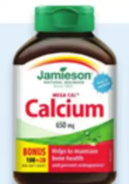 Walmart Jamieson calcium 120s offer