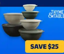 Walmart Thyme & Table mixing bowls offer