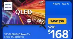 Walmart 32 QLED FHD Roku TV offer