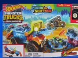 Walmart Hot Wheels Monster Trucks Arena Smashers playsets offer