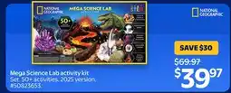 Walmart Mega Science Lab activity kit offer