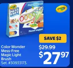 Walmart Color Wonder Mess-Free Magic Light Brush offer