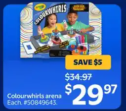 Walmart Colourwhirls arena offer