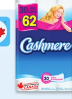 Walmart Cashmere bathroom tissue 30=62, 253 sheets per roll offer