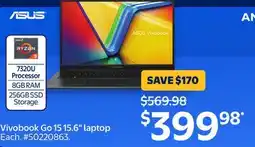 Walmart Vivobook Go 15 15.6 laptop Asus offer