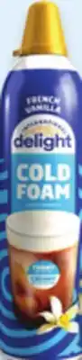 Walmart International Delight cold foam 396 g offer