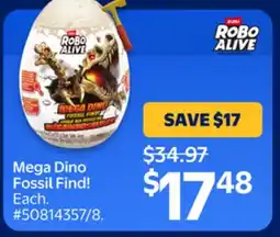 Walmart Mega Dino Fossil Find! offer