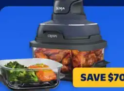 Walmart Crispi portable glass air fryer NINJA offer