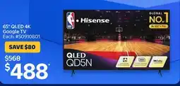 Walmart Hisense 65 QLED 4K Google offer