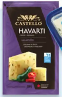 Walmart Castello Havarti cheese blocks offer