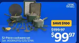 Walmart 32-Piece cookware set offer