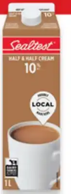 Walmart Sealtest 10% cream or 1% buttermilk offer