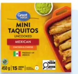 Walmart Great Value frozen appetizers offer