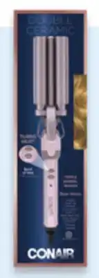 Walmart Conair double ceramic triple barrel waver offer