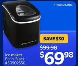 Walmart Frigidaire Ice maker offer