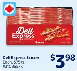 Walmart Deli Express bacon offer