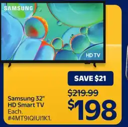 Walmart Samsung 32 HD Smart TV offer
