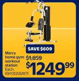Walmart Marcy home gym workout station offer