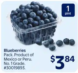 Walmart Blueberries offer