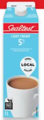 Walmart Sealtest 5% cream offer