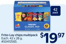 Walmart Frito-Lay chips multipack offer