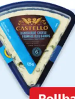 Walmart Castello Creamy Blue or Gouda cheese offer