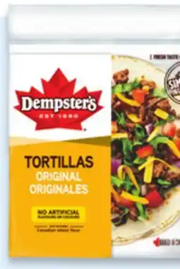 Walmart Dempster's 7 tortillas offer
