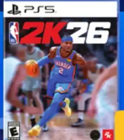Walmart NBA 2K26 for PlayStation 5 or Nintendo Switch offer
