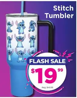 Showcase Stitch Tumbler offer