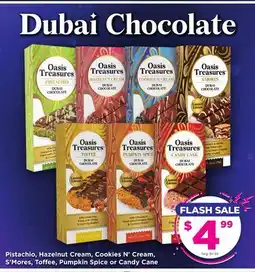 Showcase Pistachio, Hazelnut Cream, Cookies N' Cream, S'Mores, Toffee, Pumpkin Spice or Candy Cane offer