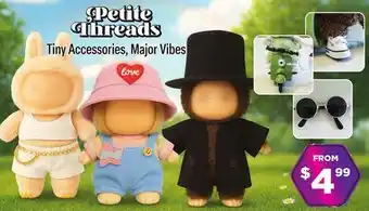 Showcase Petite Threads offer