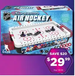Showcase NHL Superstar Air Hockey offer