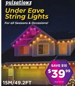 Showcase Pulsationz Under Eave String Lights offer