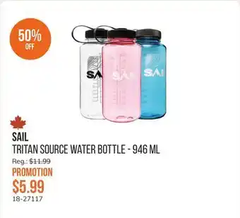 Sail Tritan Source Water Bottle - 946 ml offer