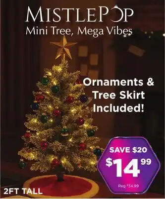Showcase MistlePop Mini Tree offer