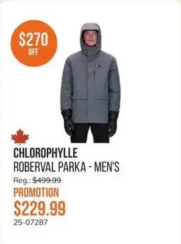 Sail Roberval Parka - Men's offer