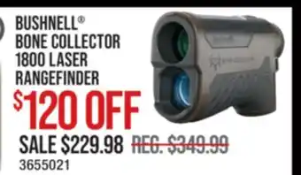 Cabela's BUSHNELL BONE COLLECTOR 1800 LASER RANGEFINDER offer