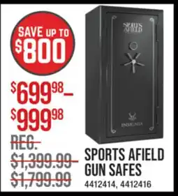 Cabela's SPORTS AFIELD GUN SAFES offer