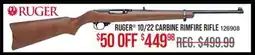 Cabela's RUGER 10/22 CARBINE RIMFIRE RIFLE offer