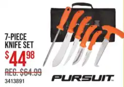 Cabela's PURSUIT 7-PIECE KNIFE SET offer