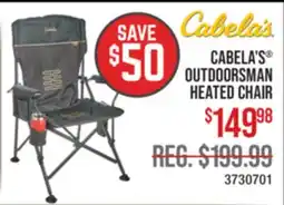 Cabela's CABELA'S OUTDOORSMAN HEATED CHAIR offer