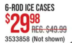 Cabela's BASS PRO SHOPS XPS DELUXE 6-ROD ICE CASES offer