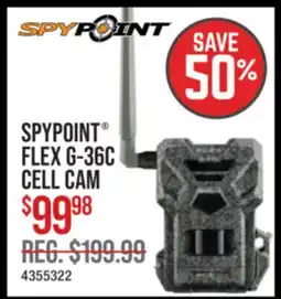 Cabela's SPYPOINT FLEX G-36C CELL CAM offer