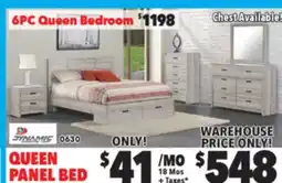 Surplus Furniture Aurora Oak Queen Storage Bed offer