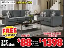 Surplus Furniture Lilly Surge Sofa & Loveseat offer
