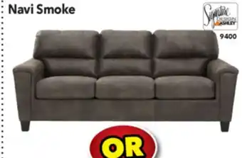 Surplus Furniture Navi Smoke Sofa offer