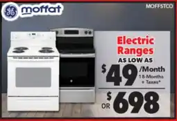 Surplus Furniture Electric Range As Low As offer