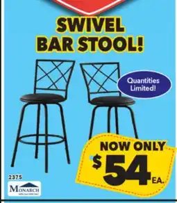 Surplus Furniture Swivel Bar Stools offer