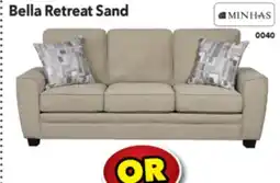Surplus Furniture Bella Retreat Sand Sofa offer