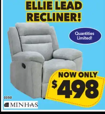 Surplus Furniture Ellie Lead Recliner offer